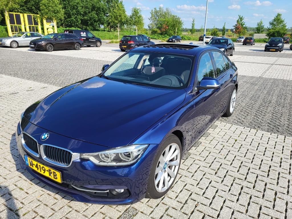 BMW 3-Serie 330e Iperformance 252pk Aut 2017 Blauw, Auto's, BMW, Automaat, 1998 cc, Achterwielaandrijving, 252 pk