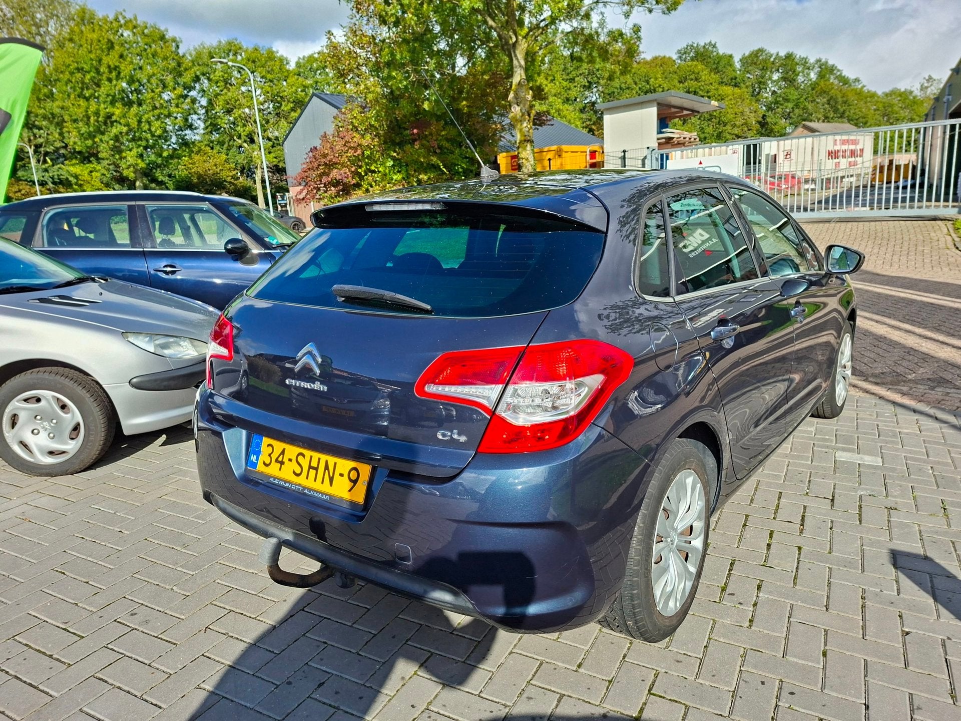 Citroen C4 1.6 VTi Tendance / Zeer Comfortabel / APK okt 202, Auto's, Voorwielaandrijving, Euro 5, 4 cilinders, Blauw