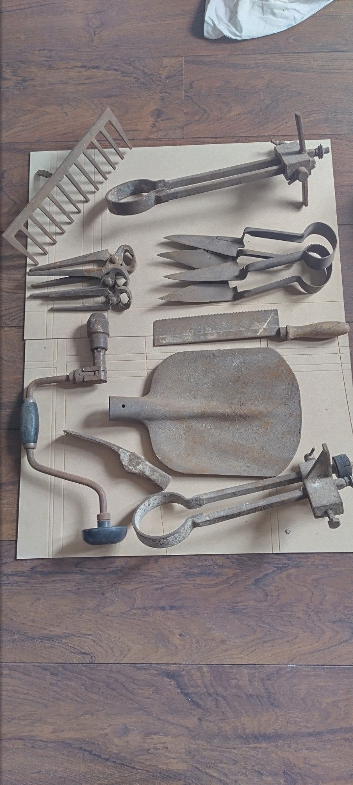 Vintage handgeteedschap diverse soorten, Ophalen of Verzenden, Gebruikt