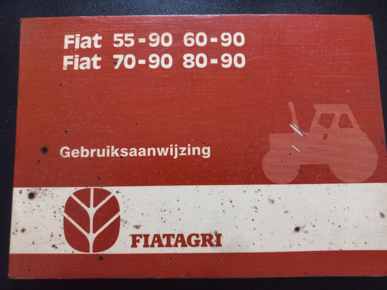 Fiatagri Gebruiksaanwijzing Fiat 55-90 60-90 70-90 80-90, Ophalen of Verzenden, Gelezen, Overige merken, Fiatagri