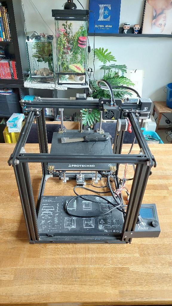 Creality Ender 5 Pro met Bowden upgrade, Computers en Software, 3D Printers, Gebruikt, Filament, Ophalen