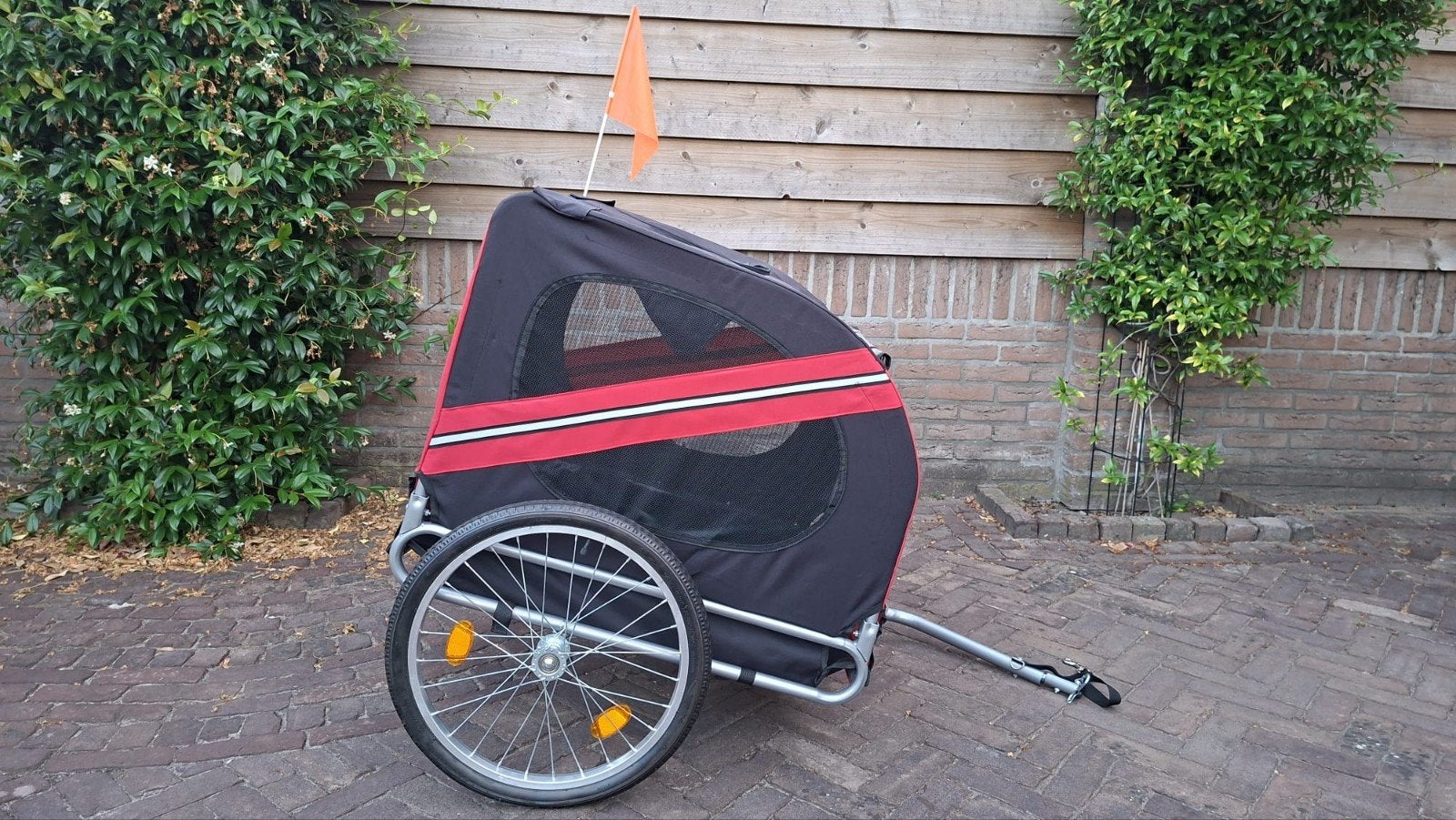 BRASQ Hondenkar / Fietskar voor huisdieren, Brasq, Opvouwbaar, 20 tot 40 kg, Ophalen of Verzenden