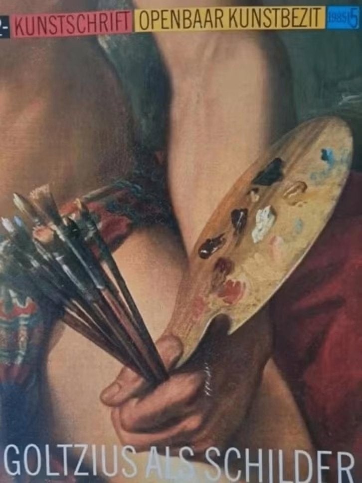 HENDRICK GOLTZIUS ALS SCHILDER, Boeken, Kunst en Cultuur | Beeldend, Zo goed als nieuw, Ophalen of Verzenden