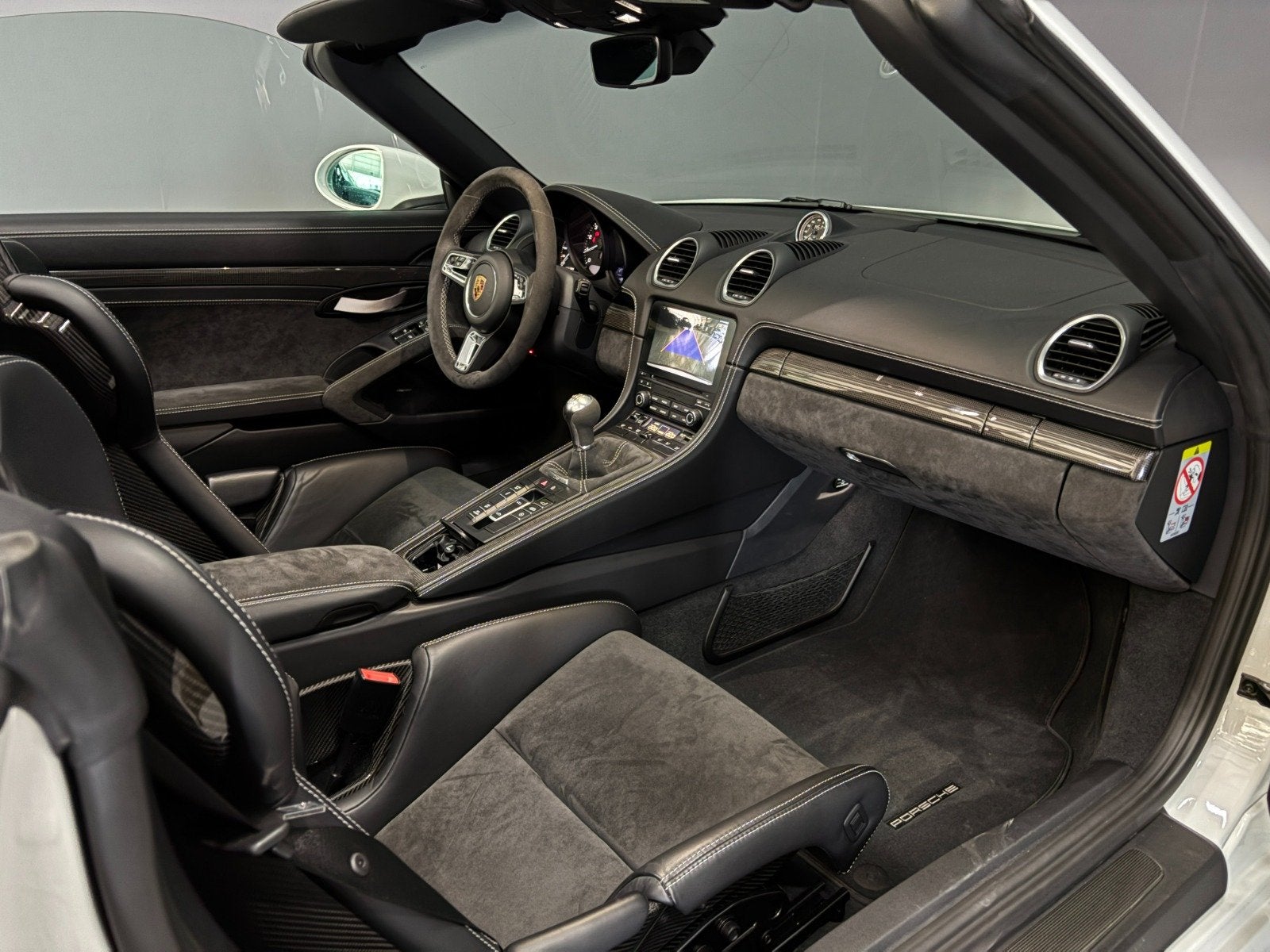 Porsche 718 Spyder 4.0 PCCB | Bose | Bucketseats (bj 2021), Dealer onderhouden, Achterwielaandrijving, Gebruikt, Cabriolet
