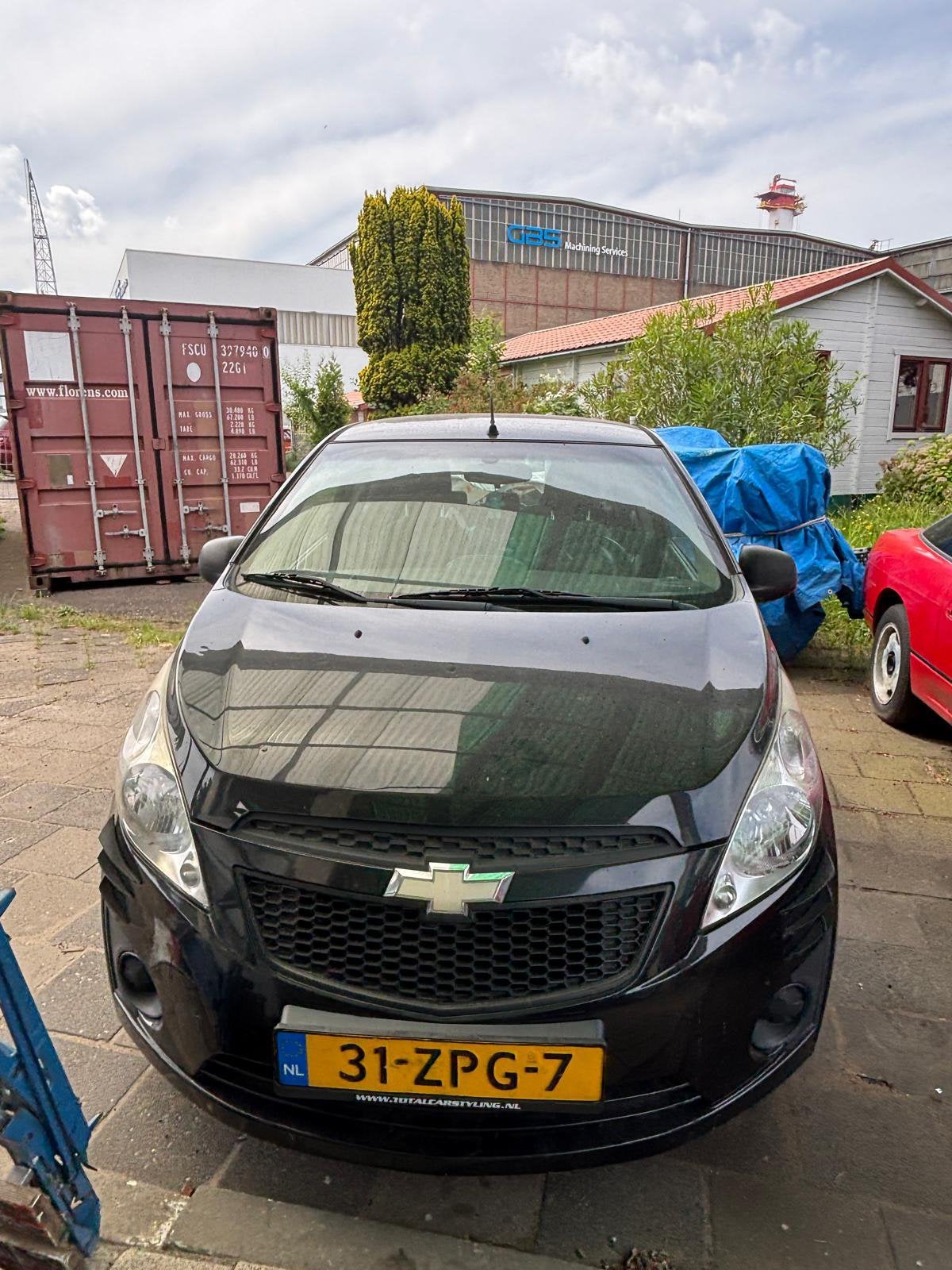 3 x Chevrolet Spark te koop, 37 €/maand, 4 cilinders, Zwart, Origineel Nederlands