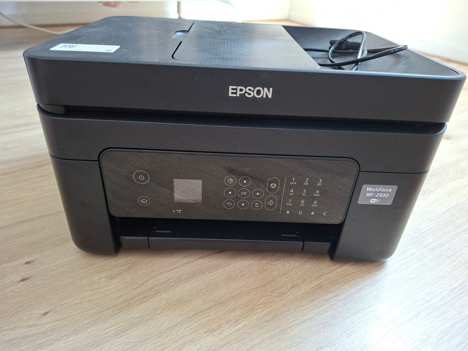 Epson WorkForce WF-2930DWF All-in-One Printer, Computers en Software, Printers, Zo goed als nieuw, All-in-one, Kleur printen, Kopieren