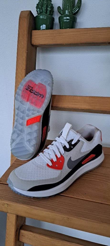 Nike Air Zoom 90 IT Golf "Infrared", Kleding | Dames, Sportkleding, Maat 38/40 (M), Wit, Overige typen, Nike