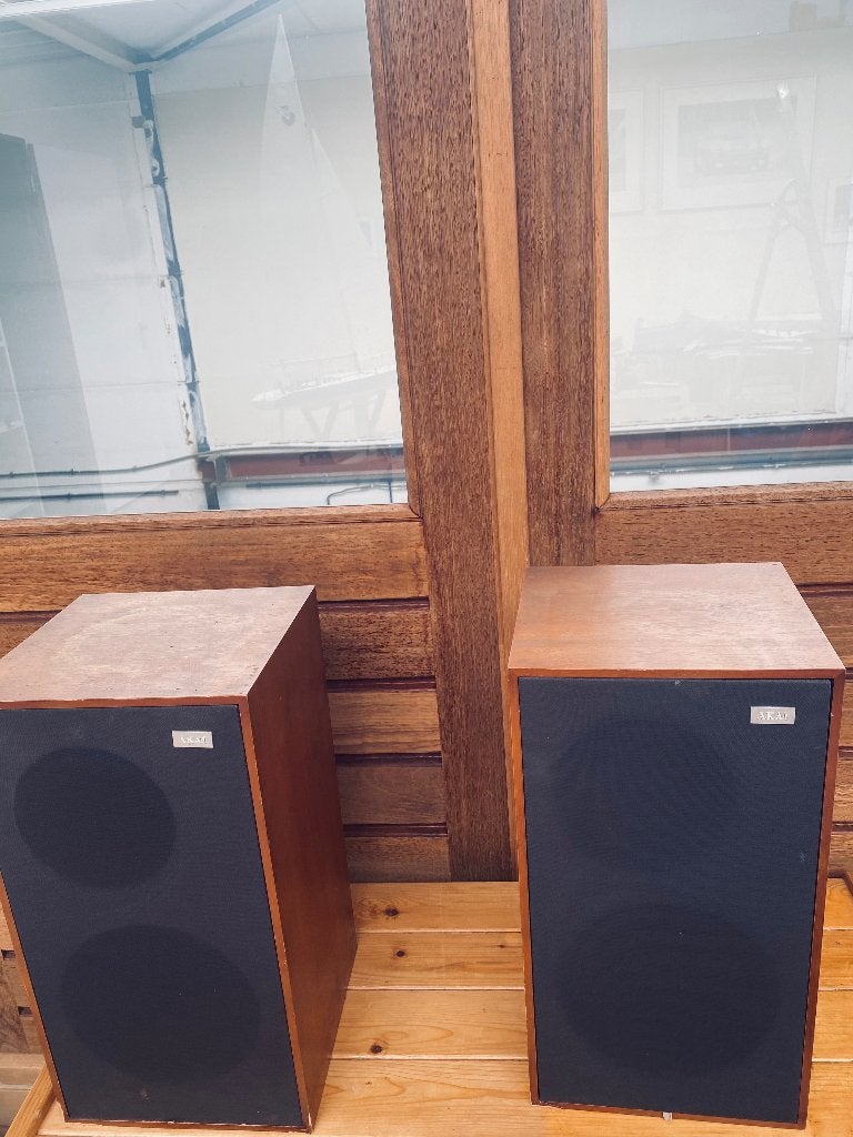 Akai speaker set type SA 800, Gebruikt, Speakerset, Minder dan 60 watt, Ophalen