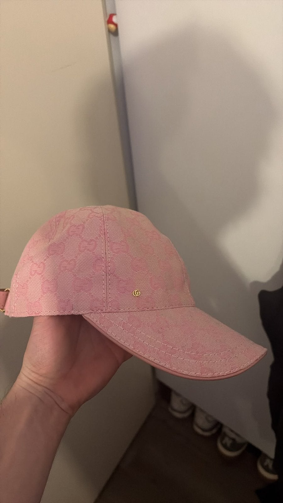Gucci pet roze, Kleding | Heren, Ophalen, Nieuw, Pet