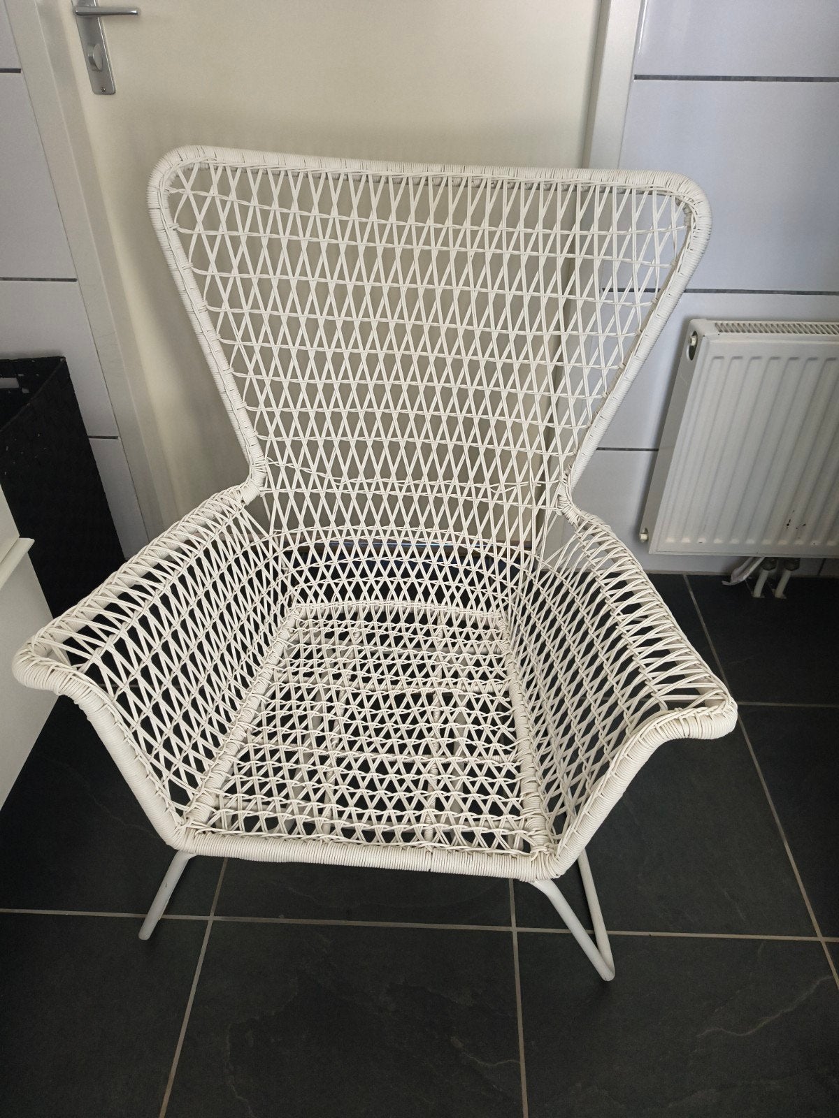 Kuipstoel voor binnen en buiten, Tuin en Terras, Ophalen of Verzenden, Kunststof
