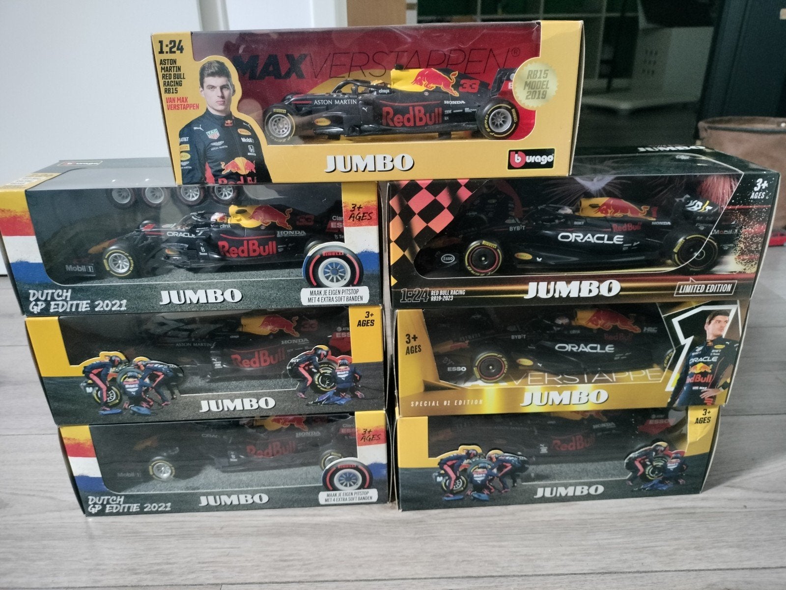 Max Verstappen Red Bull Racing F1 modelauto's 1:24, Overige merken, Auto, 1:32 tot 1:50, Nieuw