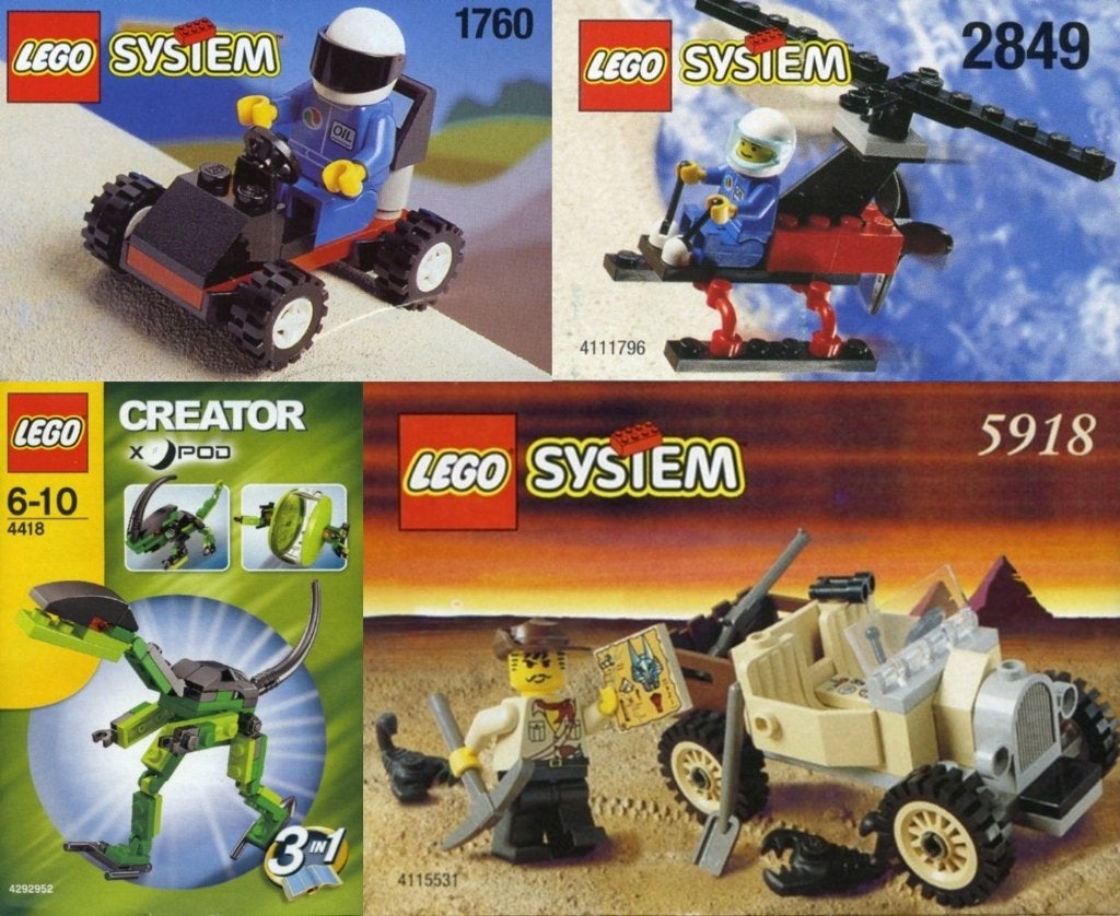 Lego 25 stuks kleine setjes (compleet + incompleet), Gebruikt, Overige thema's, Lego, Ophalen of Verzenden