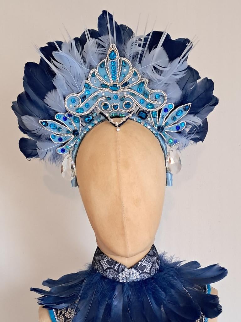 Hoofdtooi handgemaakt, Ophalen of Verzenden, Zo goed als nieuw, Carnaval