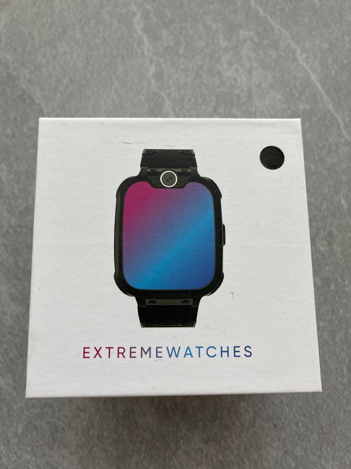 Kinder Smartwatch - AMYS ExtremeWatches, Ophalen of Verzenden, Nieuw, Zwart, Jongen of Meisje