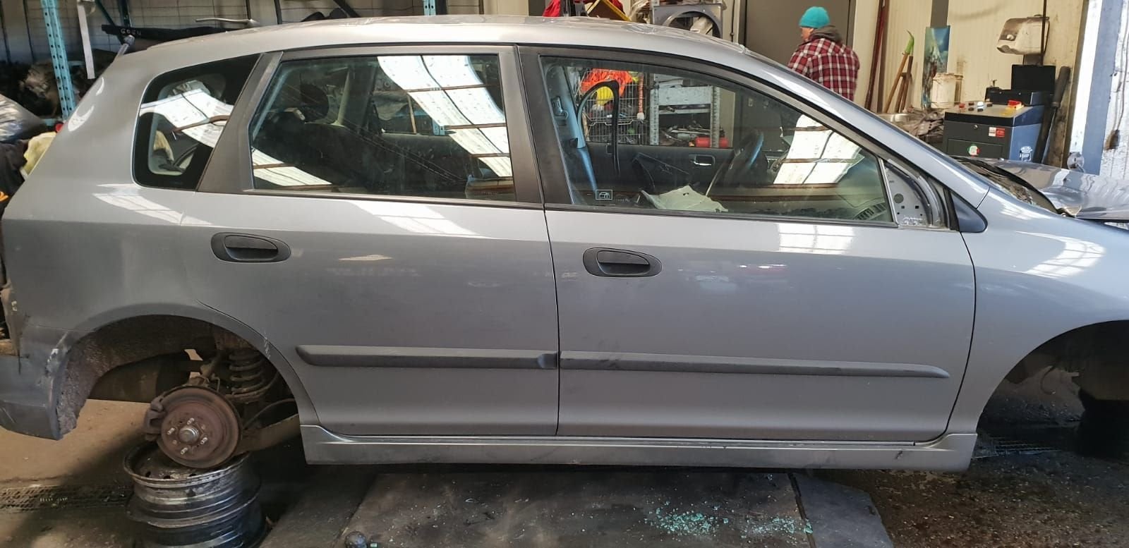 HONDA CIVIC HB PORTIEREN RV+RA BJ 2004, Gebruikt, -, Deur, -