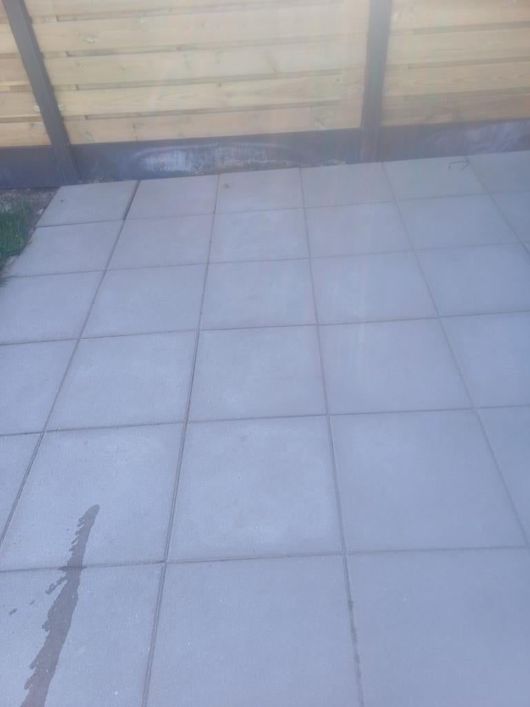 Betontegels voor in de tuin!!, Ophalen, Gebruikt, Beton, Terrastegels