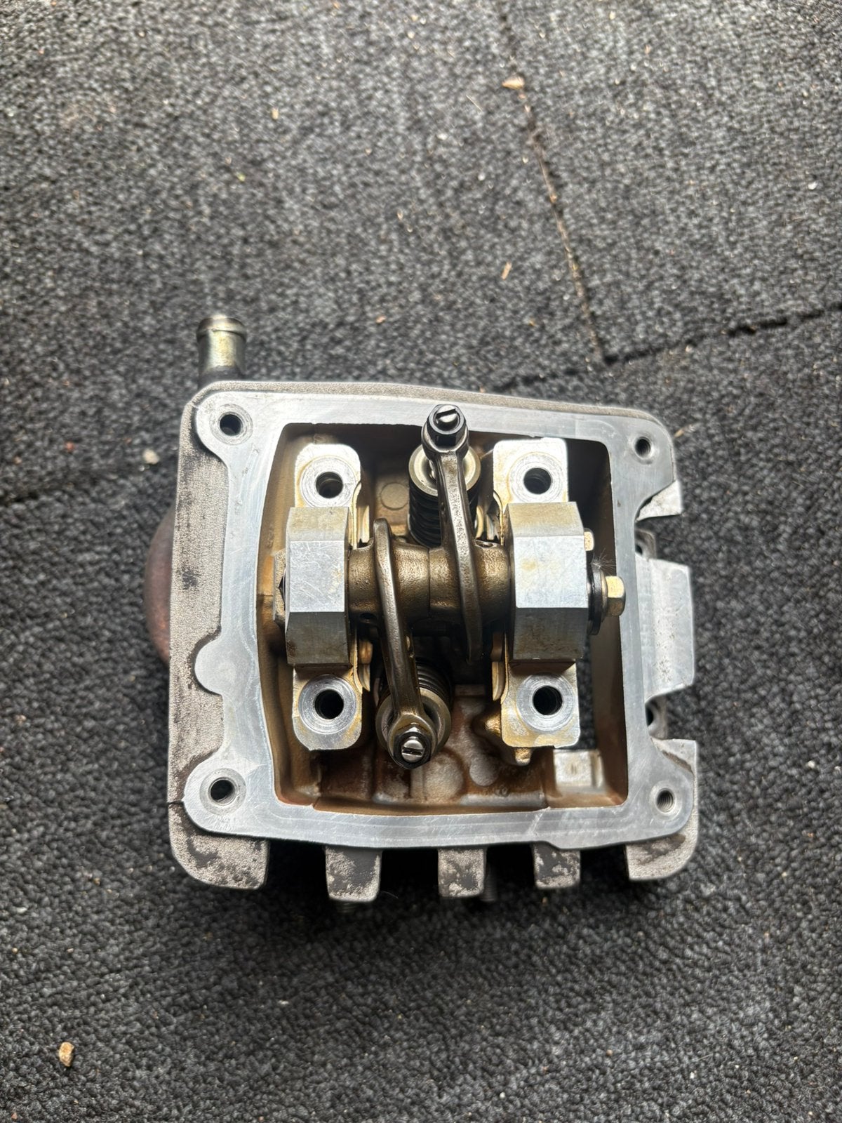Cilinderkop Piaggio Origineel 4T 2V (Zip, Vespa, Fly), Ophalen of Verzenden, Zo goed als nieuw, Cilinder
