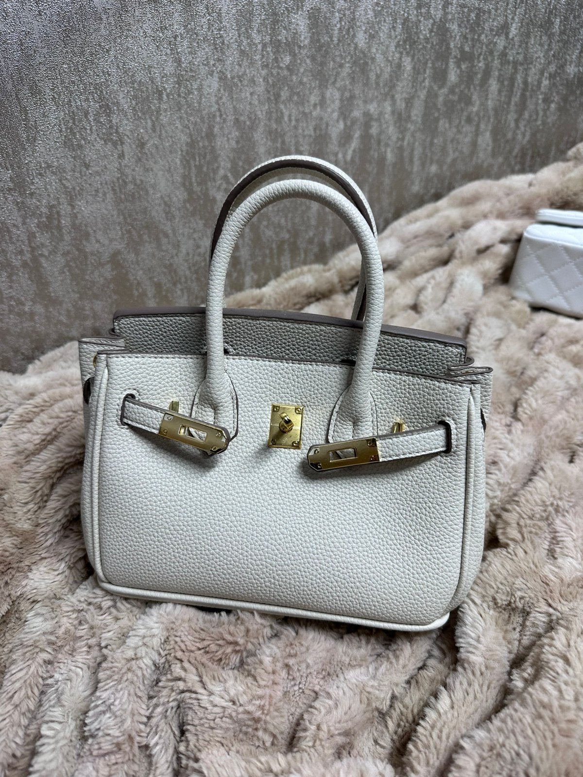 Mini hermes birkin, Ophalen of Verzenden, Zo goed als nieuw, Handtas