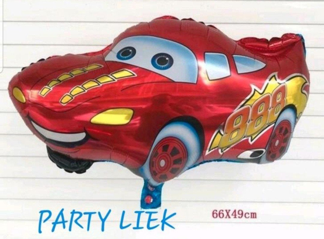 Cars ballonnen set nr C41, Ophalen of Verzenden, Nieuw, Versiering, Verjaardag