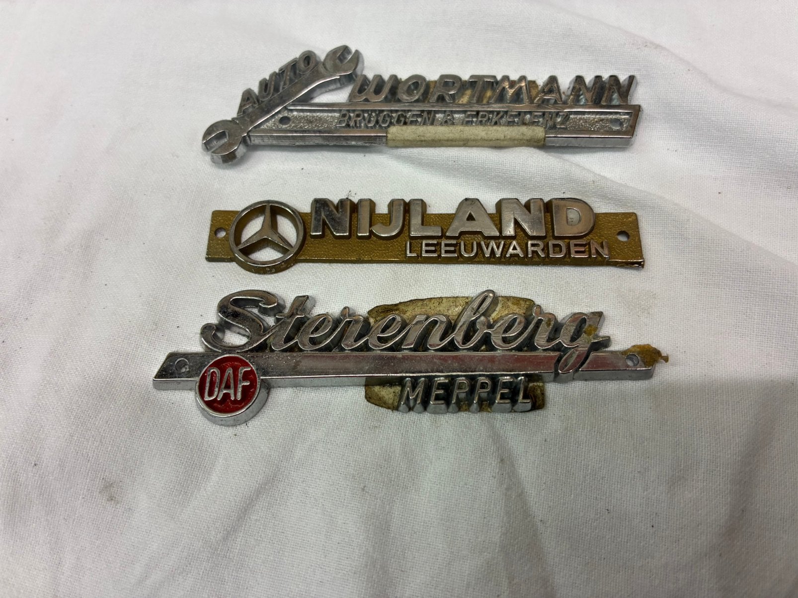 Dealer plaatjes, Ophalen of Verzenden, Nieuw, Oldtimer onderdelen