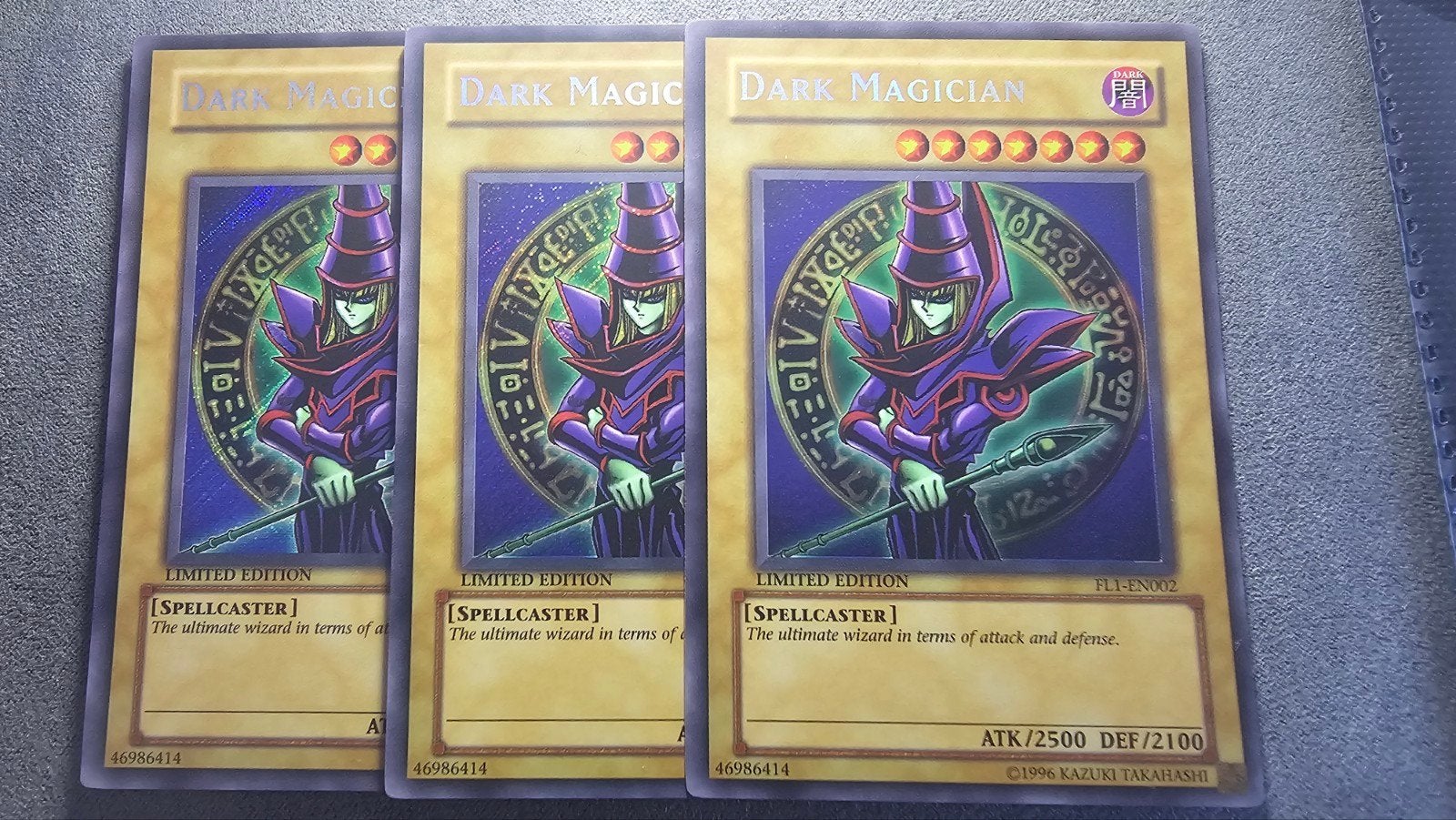 3x Dark Magician - Forbidden Legacy - Excellent Conditie, Hobby en Vrije tijd, Verzamelkaartspellen | Yu-gi-Oh!, Ophalen of Verzenden