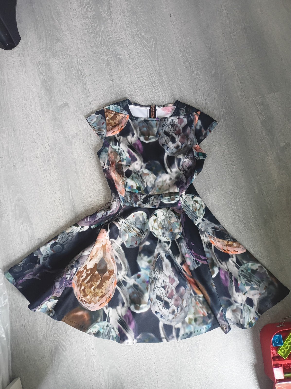 Ted Baker Ullia Skater jurk  - Maat 2 (S), Kleding | Dames, Jurken, Meerkleurig, Ophalen of Verzenden, Zo goed als nieuw, Maat 36 (S)