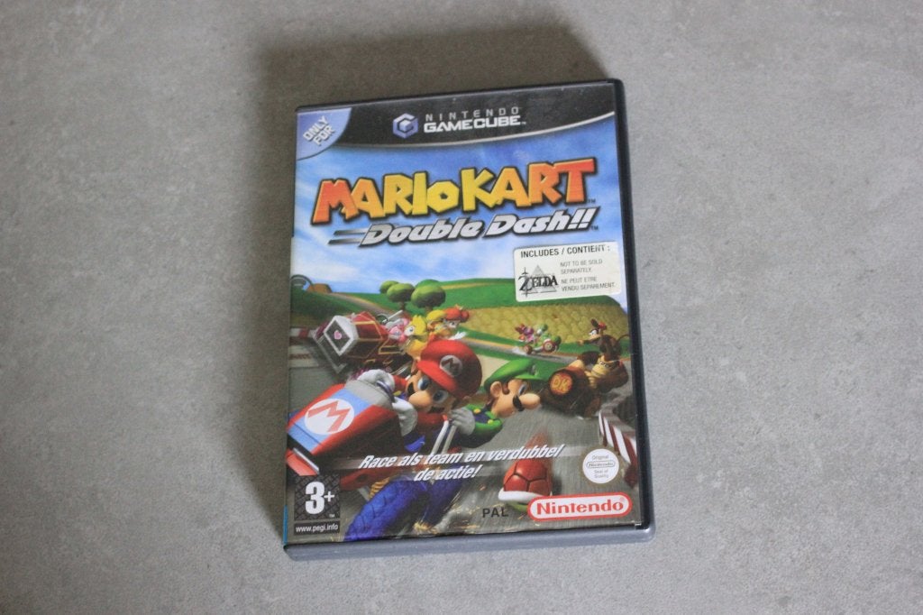 Mario Kart Double Dash !! incl. Zelda collector edition., Spelcomputers en Games, 1 speler, Racen en Vliegen, Ophalen of Verzenden