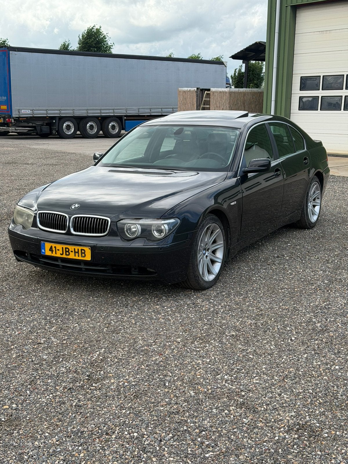 BMW 7-Serie 4.4 745I AUT 2002 Zwart, Automaat, Achterwielaandrijving, 8 cilinders, Zwart
