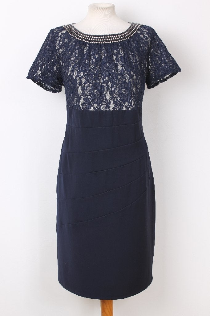 Feest! Jurk van APART maat 42, Kleding | Dames, Blauw, Maat 42/44 (L), Ophalen of Verzenden, Zo goed als nieuw