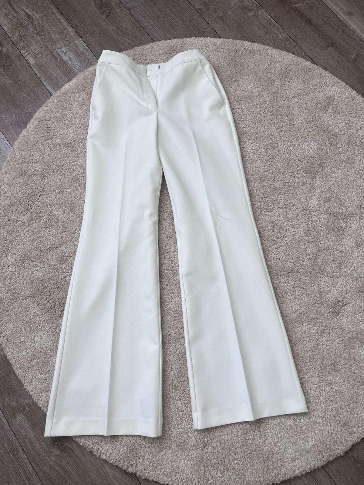 Costes witte pantalon, Kleding | Dames, Broeken en Pantalons, Wit, Ophalen of Verzenden, Zo goed als nieuw, Maat 34 (XS) of kleiner