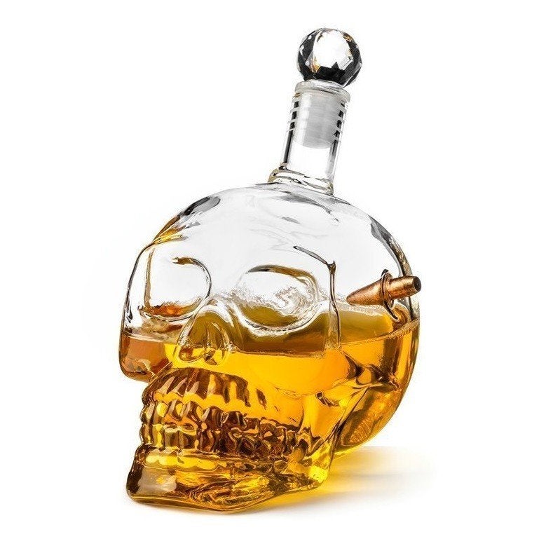Skull head whiskey karaf - schedel karaf 700 ml, Verzamelen, Glas en Borrelglaasjes, Ophalen of Verzenden, Nieuw, Overige typen