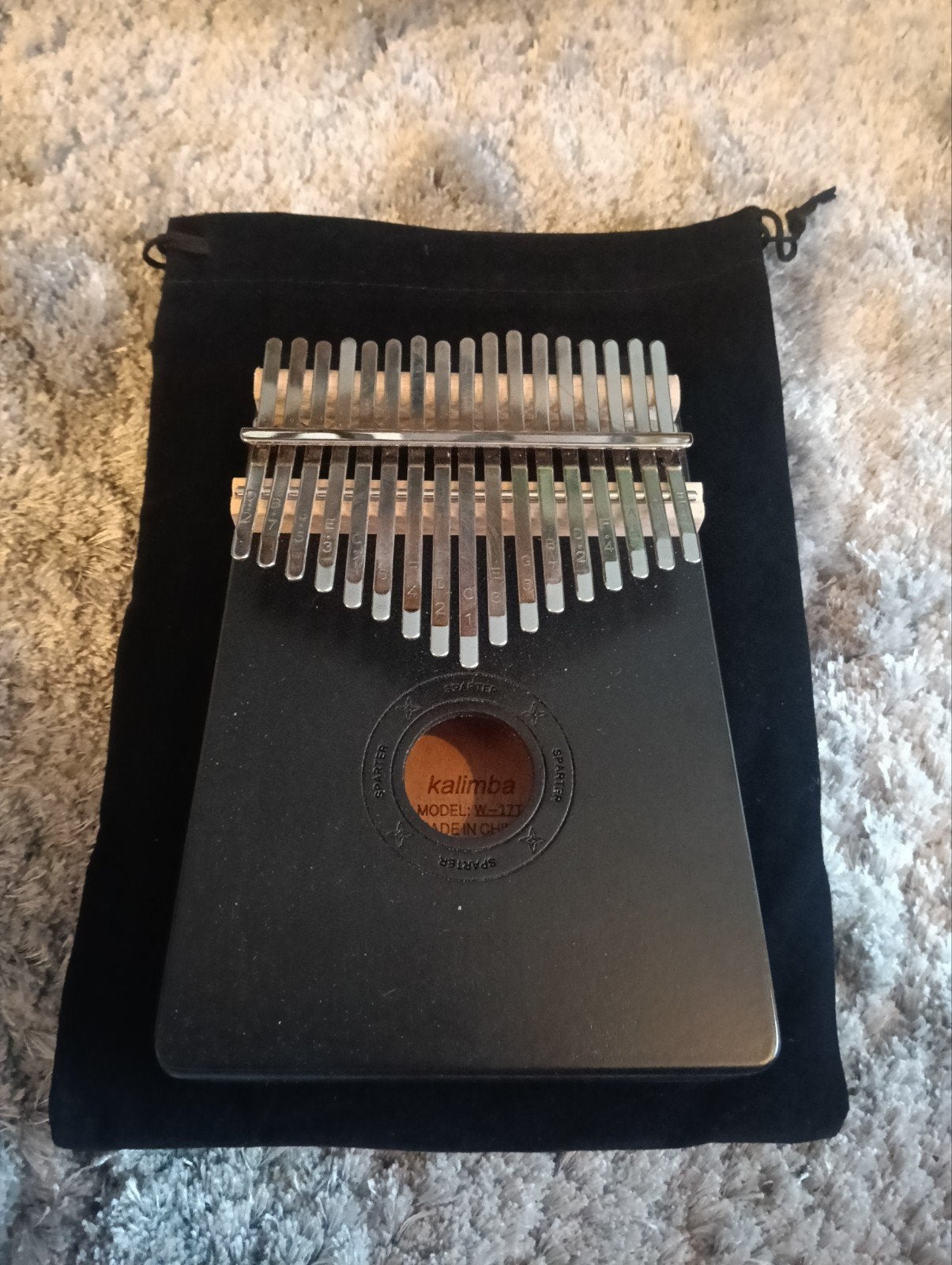 Kalimba met 17 toetsen, Ophalen of Verzenden, Zo goed als nieuw