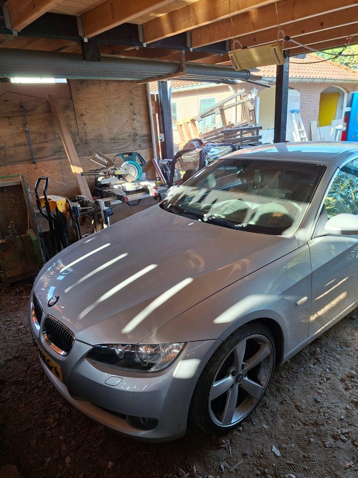 BMW cabrio hard top, Auto's, Zwart, Leder, Particulier, 3-Serie