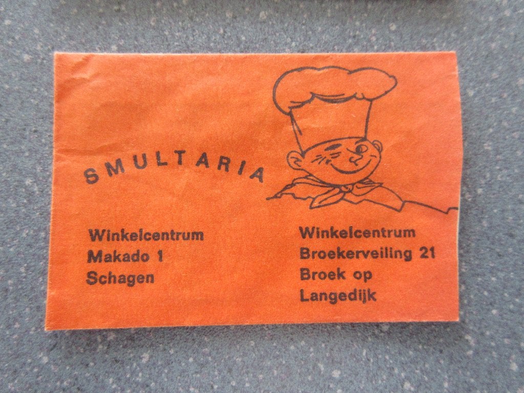 Schagen/Broek op Langedijk, Smultaria, Verzenden, Nederland