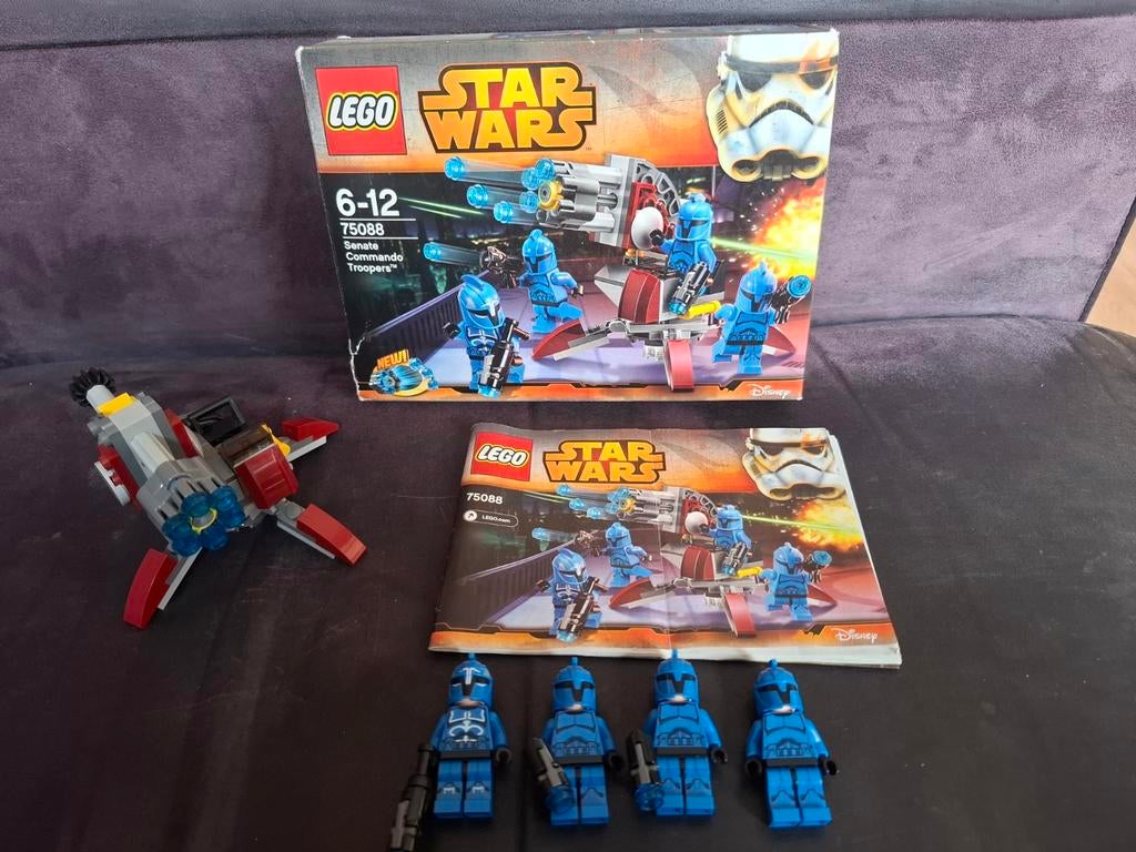 Lego Star wars 75088 Senate Commando Troopers with box, Star Wars, Lego, Ophalen of Verzenden, Zo goed als nieuw