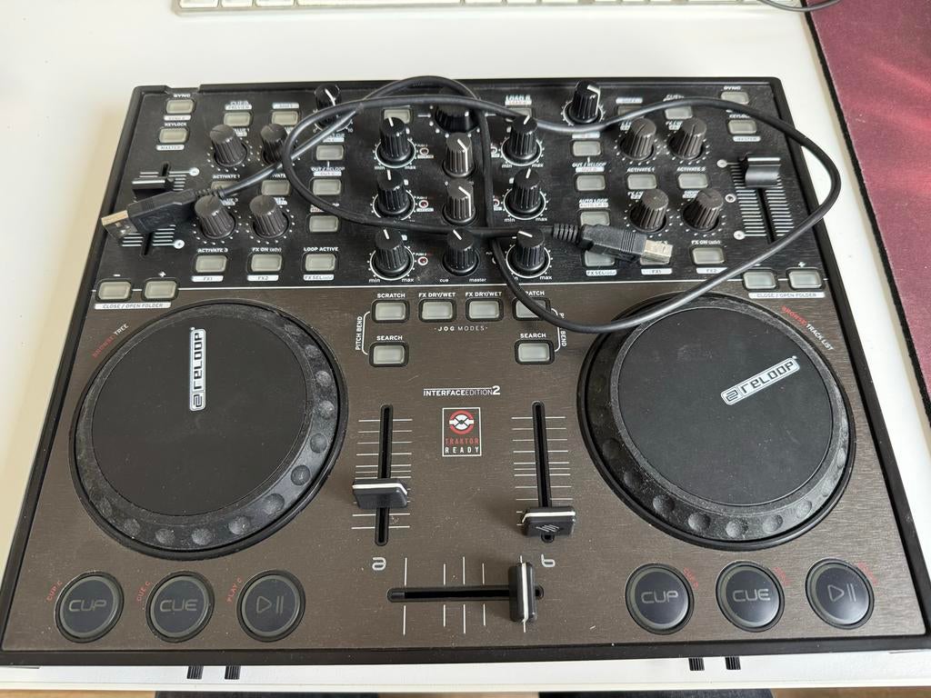 Reloop Digital Jockey Interface Edition 2 DJ Controller, Ophalen of Verzenden, Gebruikt, Dj-set, Reloop