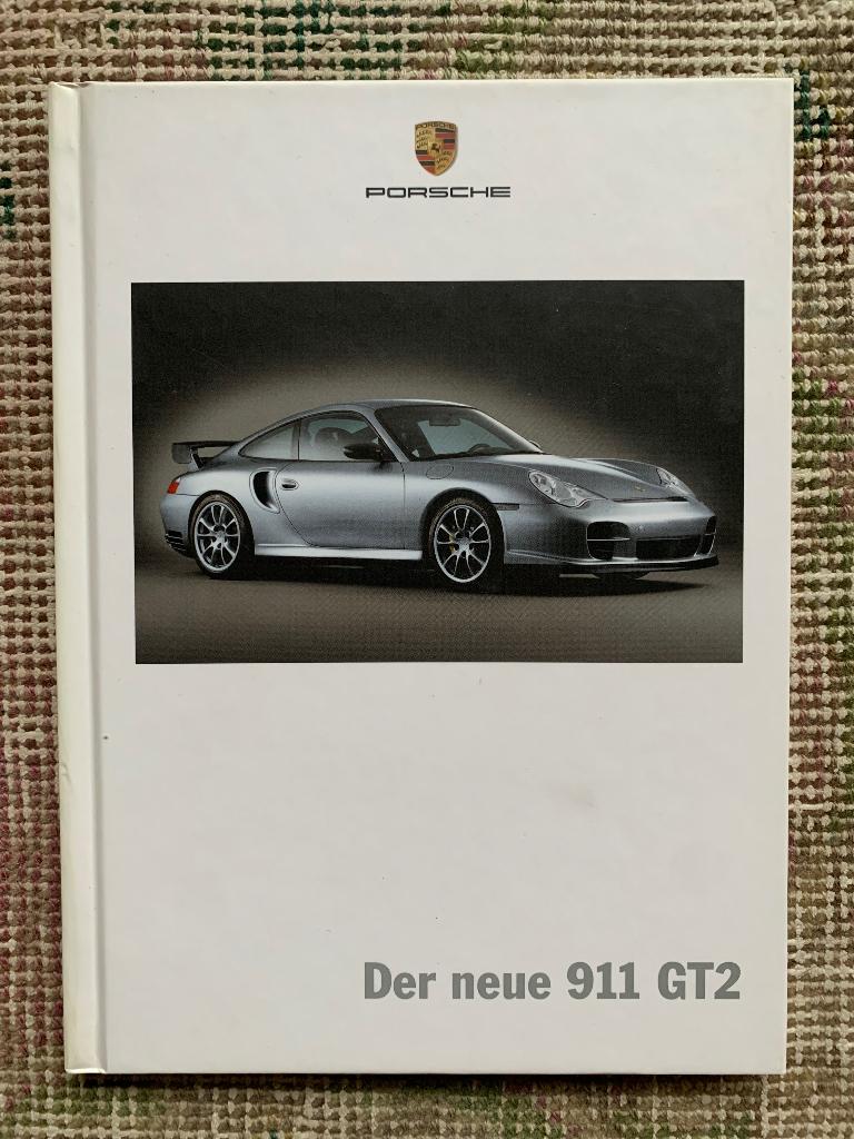 Brochure folder Porsche 911 996 GT2 2003, Porsche, Nieuw, Ophalen of Verzenden, Porsche