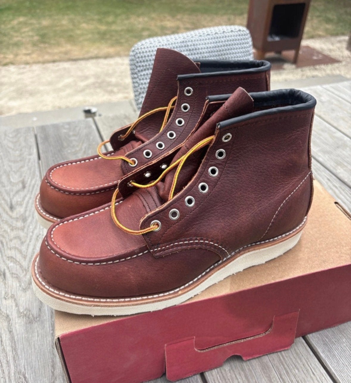 Red Wing Moc Toe Boots 8183 maat 41 - Nieuw, Kleding | Heren, Bruin, Boots, Nieuw, Ophalen of Verzenden