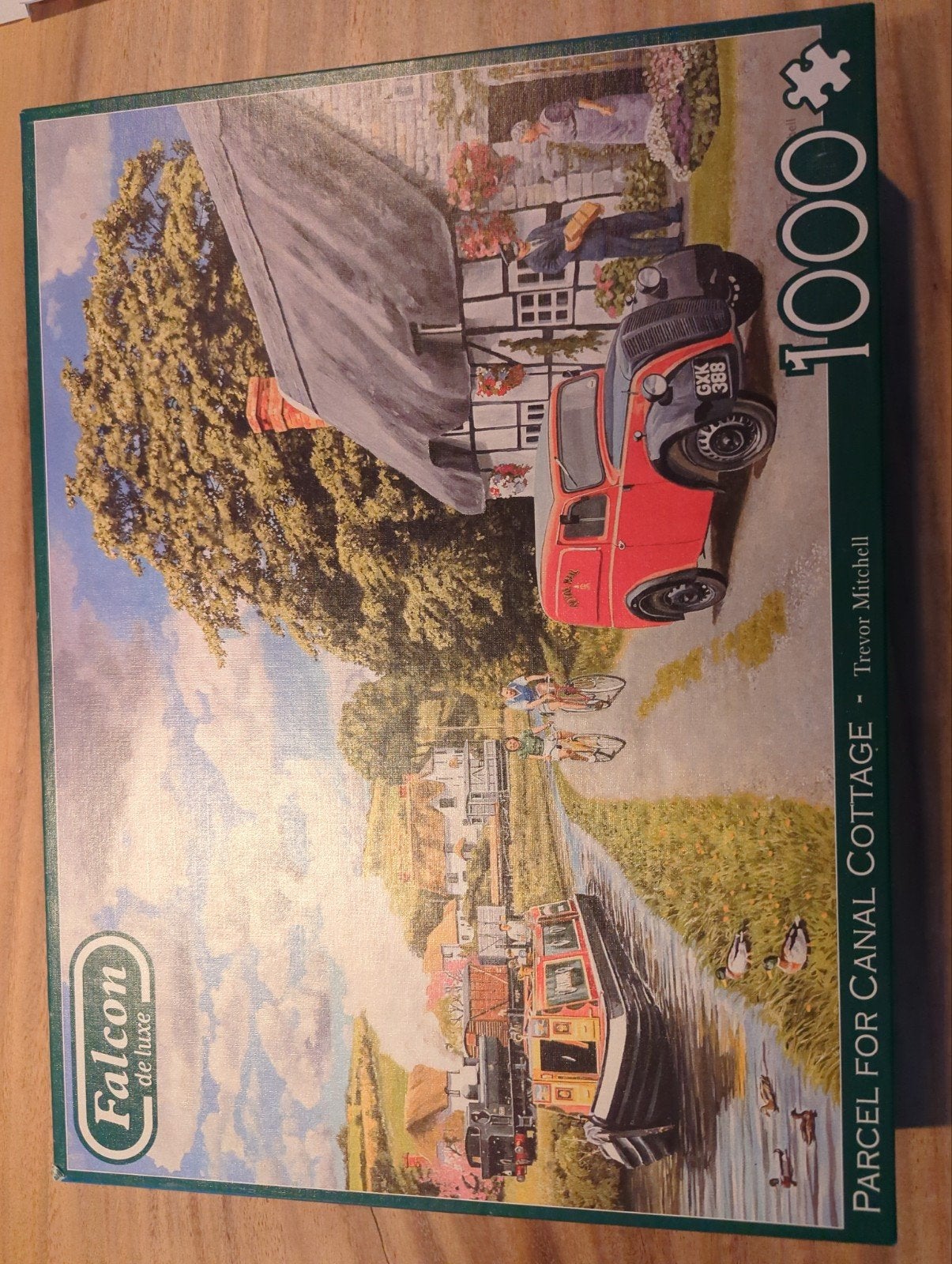 Falcon de Luxe Legpuzzel - Parcel for Canal Cottage 1000 st, Ophalen of Verzenden, 500 t/m 1500 stukjes, Gebruikt, Legpuzzel