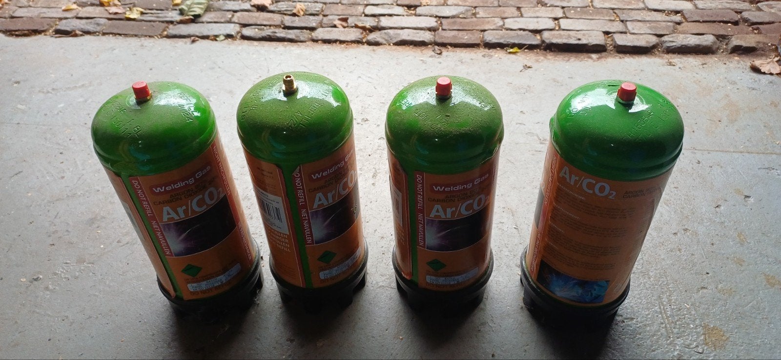 Ferm Mig/Mag 100 lasapparaat met 4 gasflessen, Ophalen, Gebruikt, Minder dan 150 ampère, Co2