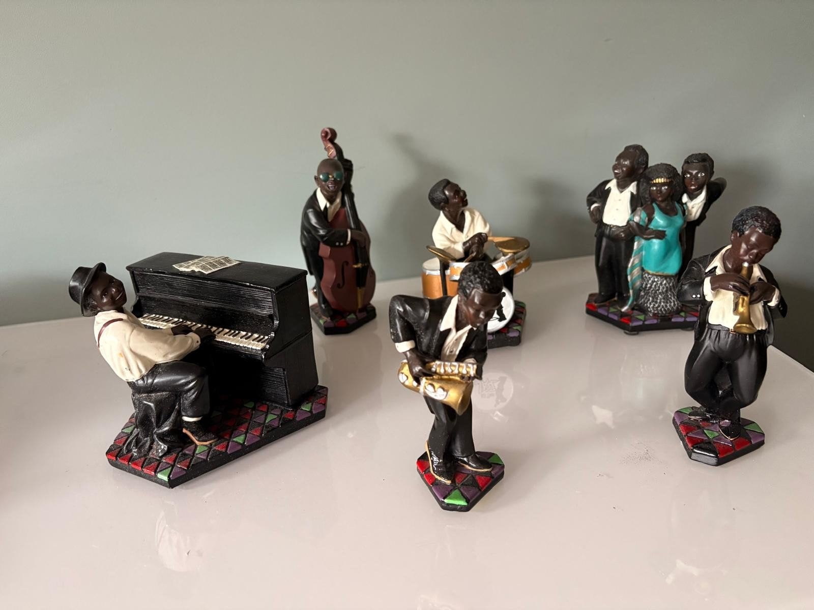 Parastone Jazz Beeldjes - Complete Set, Verzamelen, Ophalen of Verzenden, Zo goed als nieuw, Mens