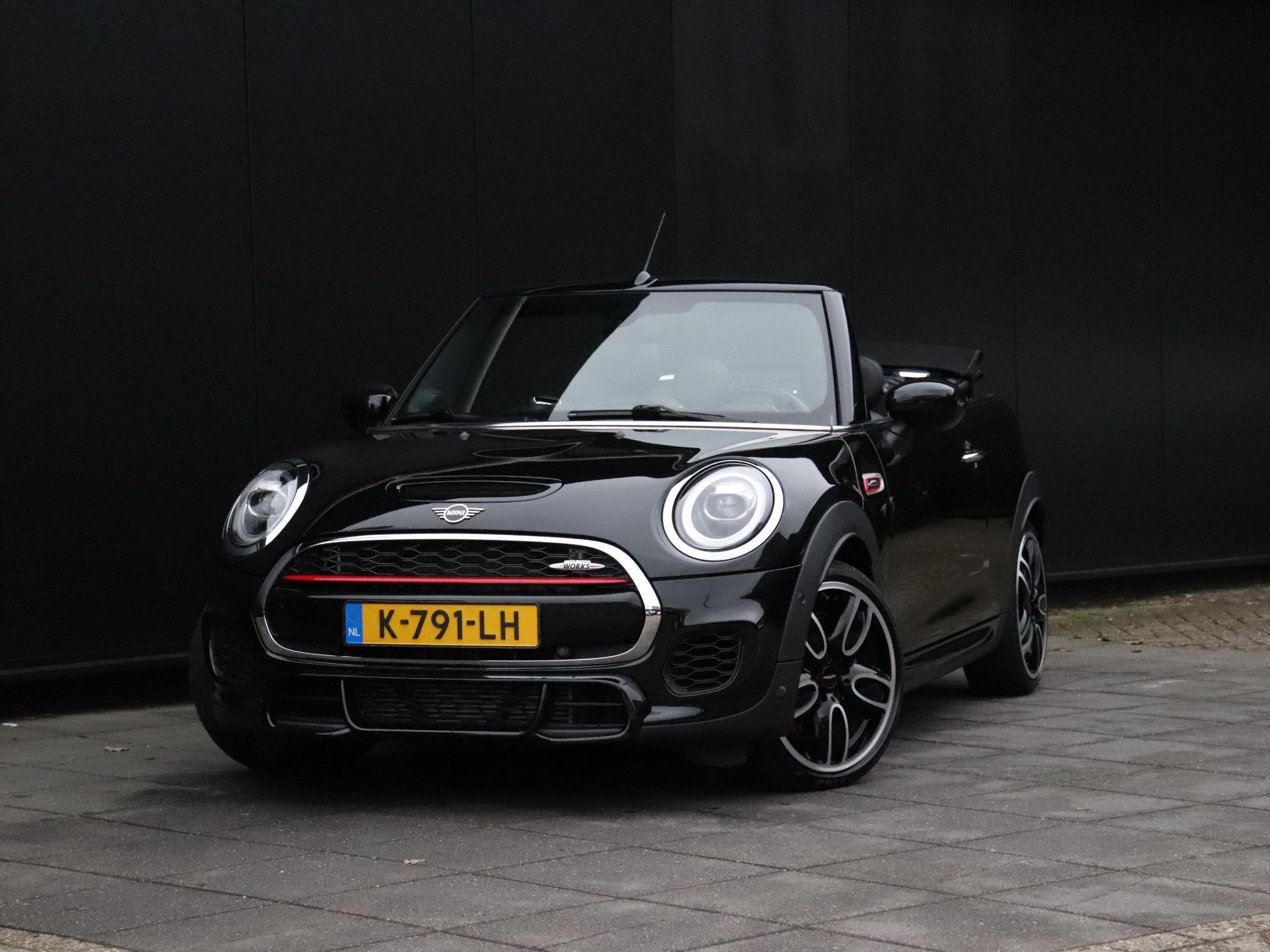 MINI Cabrio 2.0 John Cooper Works Chili | LEDER | H&K | PDC, Auto's, Mini, 1998 cc, Stof, Gebruikt, 4 cilinders