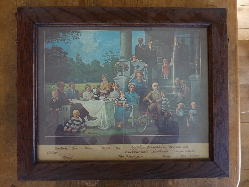 koninklijkhuis, Verzamelen, Ophalen, Nederland, Kaart, Foto of Prent