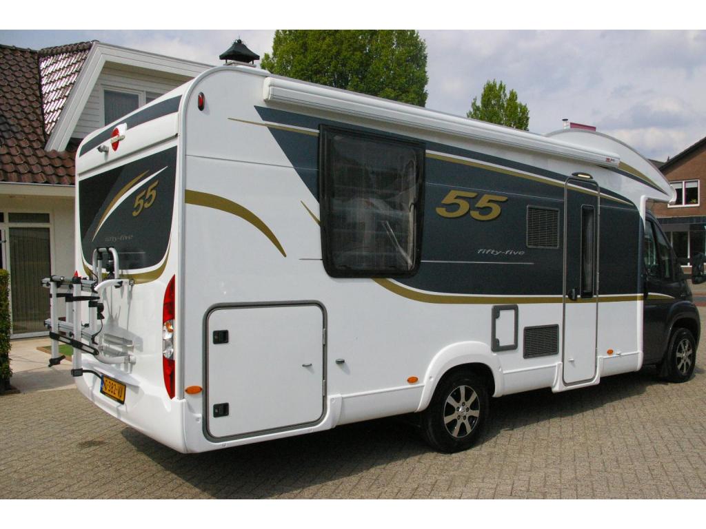 Bürstner Fifty Five 55 Queensbed, Hefbed., Caravans en Kamperen, Ringverwarming, Fiat, Bedrijf, Bürstner