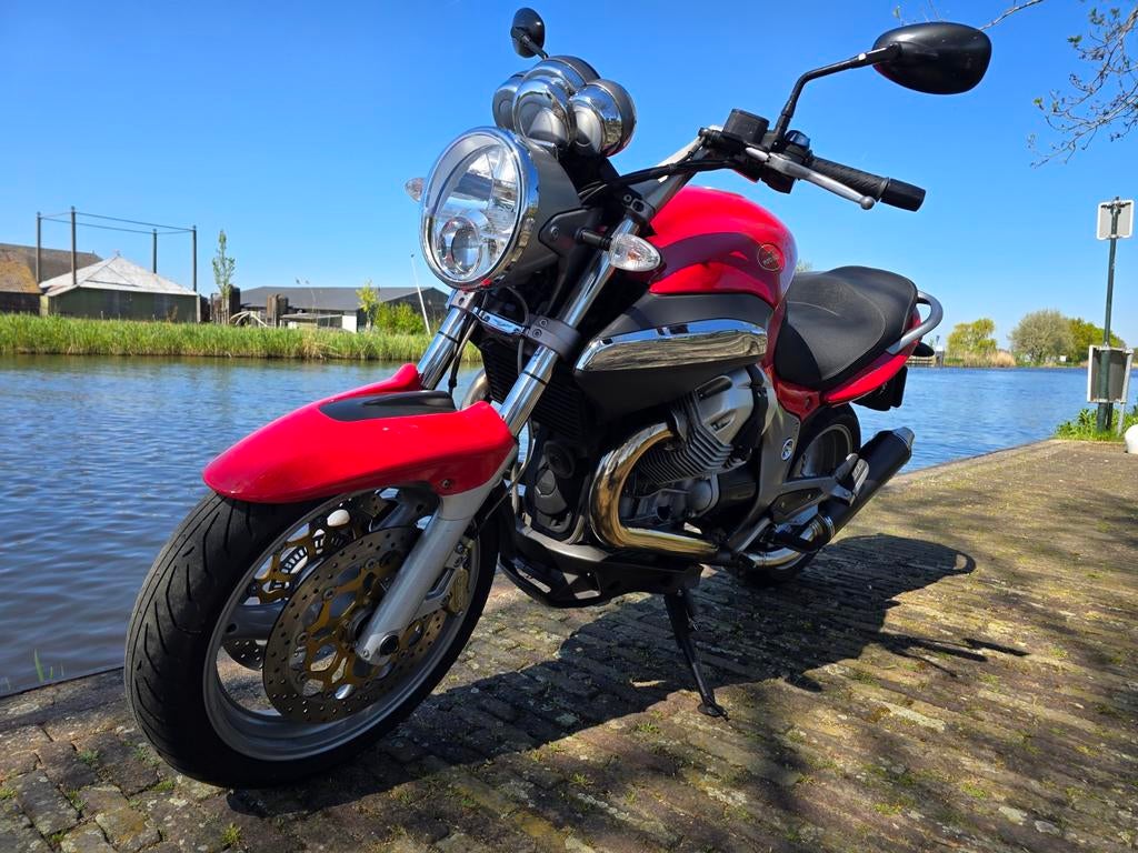 Moto guzzi Breva V 1200 zeer netjes!, 2 cilinders, Occasion, Motorrijbewijs A, Sportuitlaat
