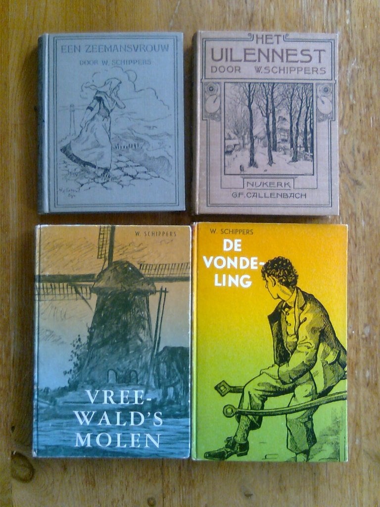 Een zeemansvrouw, en andere van W. Schippers, Boeken, Ophalen of Verzenden, Gelezen