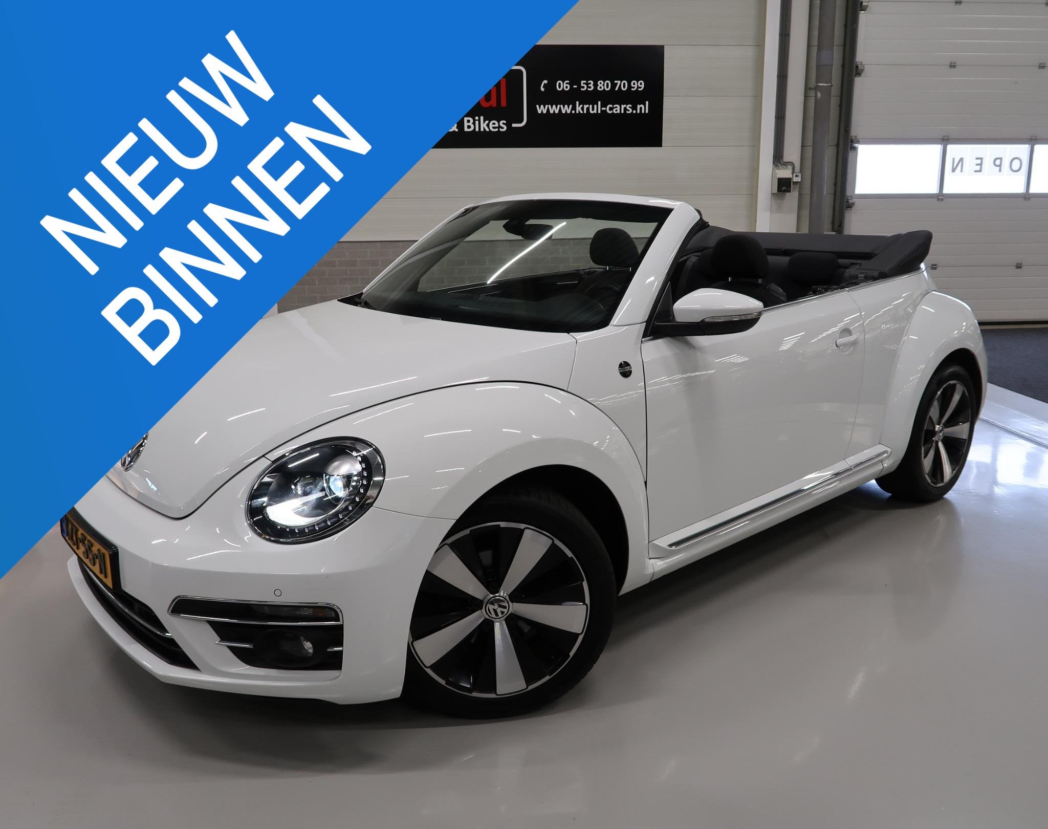 Volkswagen Beetle Cabriolet 1.2 TSI Sound Automaat Fender Ap, Stof, 4 cilinders, Cabriolet, 4 stoelen