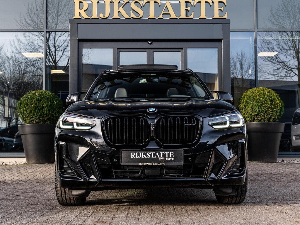 BMW X3 M40i xDrive High Executive M-Sport|PANO|H&K|MEMORY, Auto's, BMW, Automaat, Gebruikt, Zwart, 1885 kg