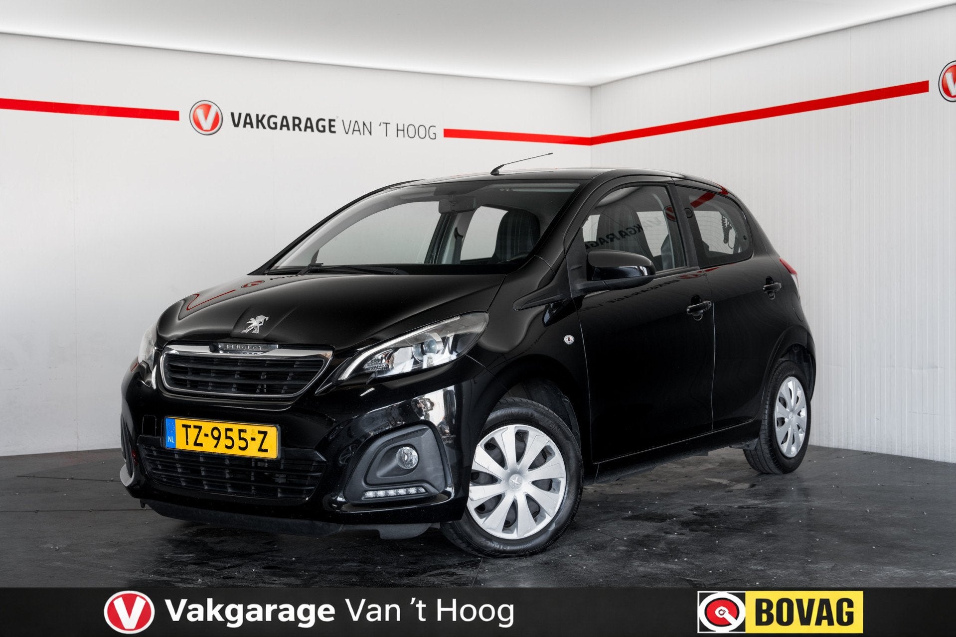 Peugeot 108 1.0 e-VTi Active TOP! Airco Bluetooth (bj 2018), Voorwielaandrijving, Stof, Gebruikt, 4 stoelen