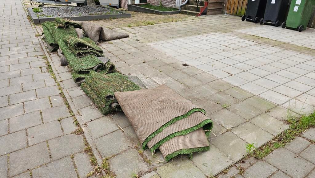 Gratis kunstgras, Ophalen of Verzenden, Hout